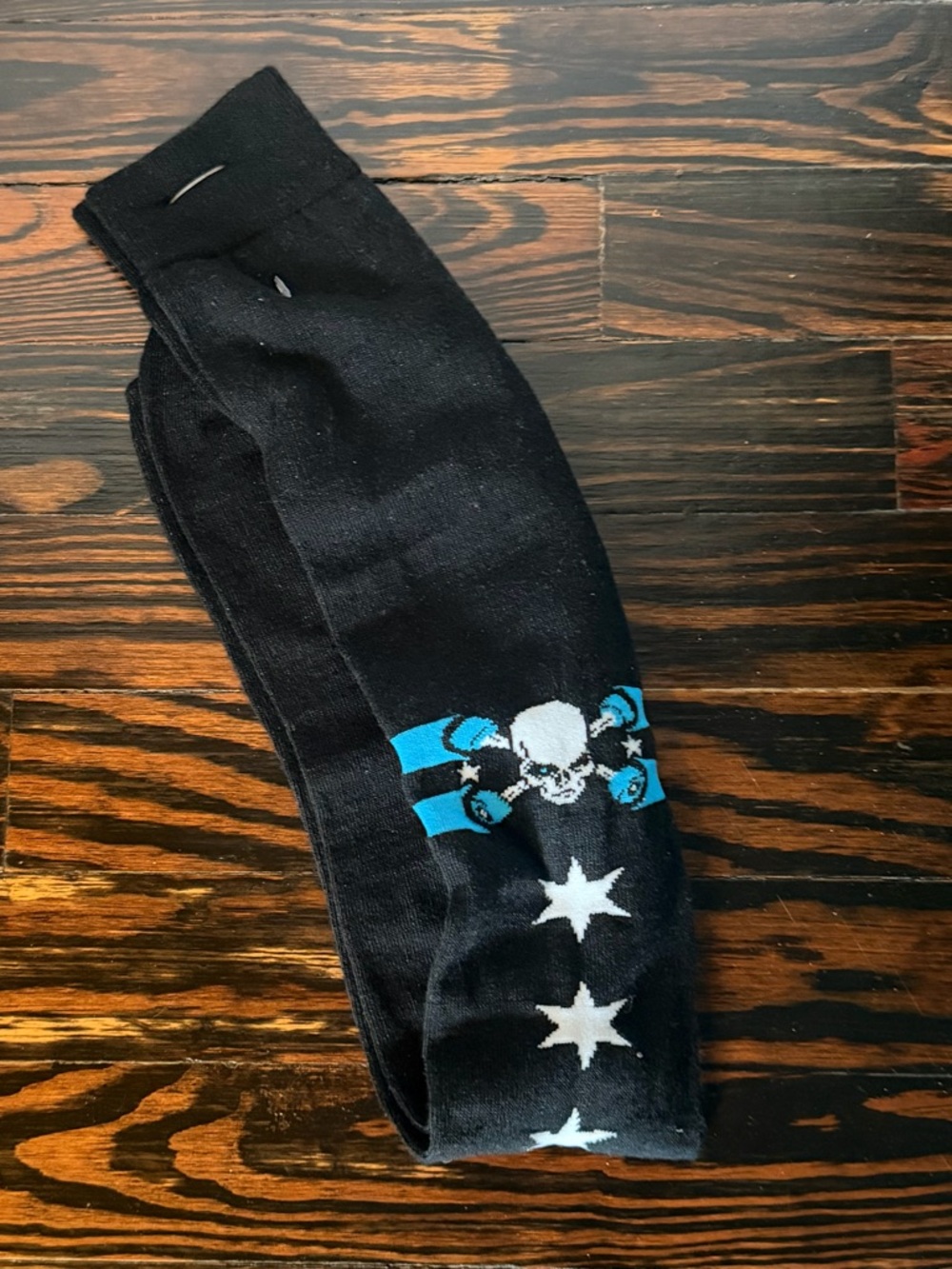Windy City Roller Derby - Knee-High Socks - Black/Blue